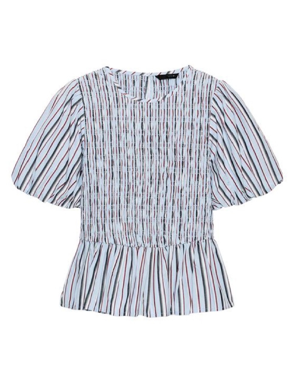 Smocked Stripe Top